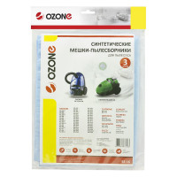 Мешки-пылесборники синтетические для пылесосов DAEWOO (3 шт.) OZONE SE-16