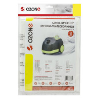 Мешки-пылесборники синтетические для пылесосов ZELMER (3 шт.) OZONE SE-38