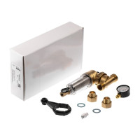 Фильтр 3/4, для холодной воды, с поворотным механизмом, манометром, d60 Гейзер Бастион 7508095233 32678