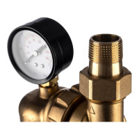 Фильтр 3/4, для холодной воды, с поворотным механизмом, манометром, d60 Гейзер Бастион 7508095233 32678