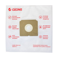 Мешки-пылесборники синтетические для пылесосов AEG (3 шт.) OZONE SE-41
