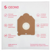 Мешки пылесборники для пылесоса LG, OZONE 5 шт., синтетические, многослойные . M-46