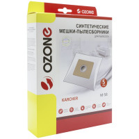Мешки-пылесборники синтетические для пылесоса KARCHER (5 шт.) OZONE M-58