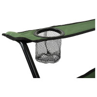 Раскладное кемпинговое кресло с подлокотниками BOYSCOUT 84х53х81см 61063