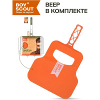 Универсальная большая решетка-гриль BOYSCOUT + веер 61304