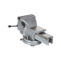 Стальные поворотные слесарные тиски КОБАЛЬТ 248-986