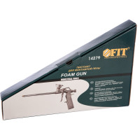 Пистолет для монтажной пены FIT IT цельнометаллический 14279