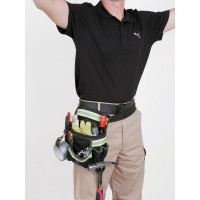 Поясная сумка для инструмента KWB одинарная, светоотражающий нейлон, с поясом 909710