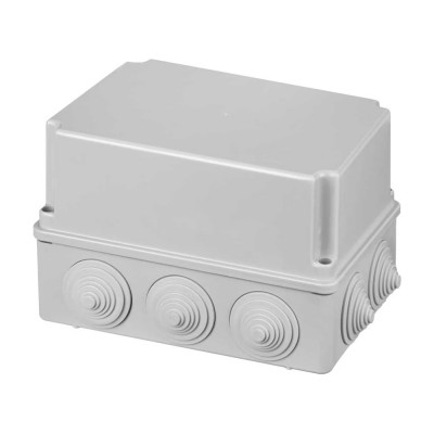 Коробка распределительная TDM ELECTRIC 190х140х120мм, крышка, IP55, 10 гермовводов SQ1401-1246