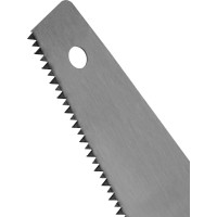 Ножовка по дереву СИБРТЕХ Зубец 400 мм, 7-8 TPI, зуб 2D, калёный зуб, 2-х компонентная рукоятка 23802