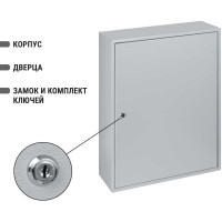 Щит с монтажной панелью ЩМП-3-1 650х500х150 TDM ELECTRIC SQ0905-0058