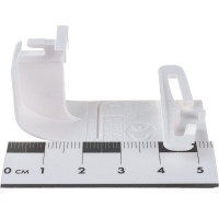 Накладка Legrand на стык профиля на защелках для односекционных кабель-каналов DLP 50х105 белый 010696