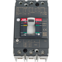 Автоматический выключатель ABB трехполюсный XT1B 160 TMD 160-1600 F F 1SDA066809R1