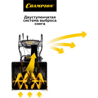 Снегоотбрасыватель CHAMPION ST662E