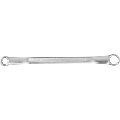 Накидной двусторонний ключ 10x13 хромированный HORTZ HOR 102171
