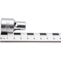 Головка торцевая 6-ти гранная (8 мм; 1/2"; 37 мм) Hans 4400M08
