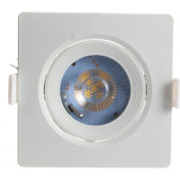 Светодиодный светильник ЭРА KL LED 21A-5 4K WH квадратный поворотн. LED SMD 5W 4000K, белый Б0037035