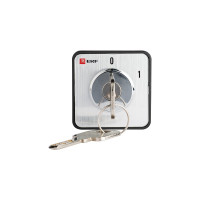 Кулачковый переключатель EKF ПК-1-112 10А 2P «0-1» с ключом PROxima pk-1-112-10