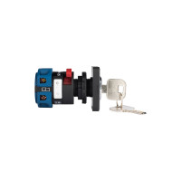 Кулачковый переключатель EKF ПК-1-112 10А 2P «0-1» с ключом PROxima pk-1-112-10