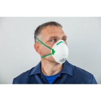 Фильтрующая полумаска РОСТОК модель 3Ф, FFP 1 NR D, 5 шт 00-00000686
