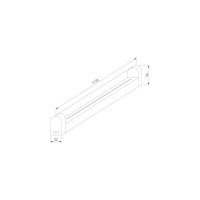 Светодиодный светильник Elektrostandard 55002/LED/Led Stick Т5 120см 104led 22W a057222