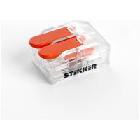 Универсальная компактная 2-проводная клемма STEKKER 0,5-6 мм2, LD221-612, 39863