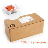 Универсальная компактная 2-проводная клемма STEKKER 0,5-6 мм2, LD221-612, 39863