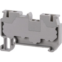 Безвинтовой клеммный зажим TDM ELECTRIC ЗКБ быстрого зажима, 4 кв. мм, 32А, серый (Ph-C PT 4) SQ0822-0166