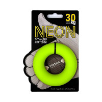 Кистевой эспандер для рук FORTIUS NEON 30 кг, желтый H180701-30FY