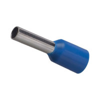 Наконечник-гильза Grisard Electric Е 2,5-08 2,5мм2 с изолированным фланцем синий (100шт) GE (E2508) GRE-014-0033