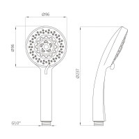 Душевой гарнитур AV Engineering AVSSS-029