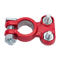 Клеммы АКБ в комплекте StartVOLT свинец, прижимная планка до 50 мм SBT 007