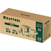Стальные слесарные тиски KRAFTOOL Steel 125 мм 32701-125