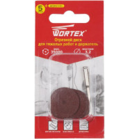 Диск отрезной с держателем для гравера 24 мм, 5 шт WORTEX ETGH3224018
