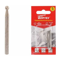 Насадка гравировальная для гравера 3 мм, 5 шт WORTEX ETAM3203018