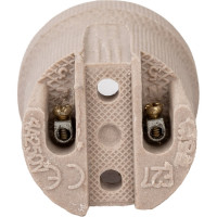 Патрон для лампочки ЮПИТЕР Е27 керамический JP7701-03