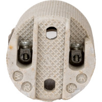 Патрон для лампочки ЮПИТЕР Е14 керамический JP7701-02