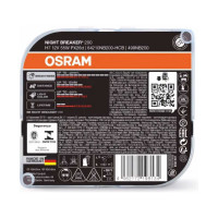 Автолампа H7 55 PX26d+200 NIGHT BREAKER 200 3700К 12В 64210NB200-HCB Osram 263932