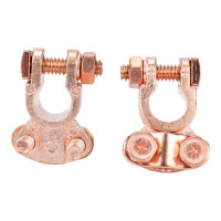 Клеммы АКБ в комплекте StartVOLT латунь, прижимная планка до 50 мм Asia type 3 SBT 006