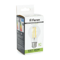 Cветодиодная лампа FERON LB-620 E27 20W 4000K, 38246