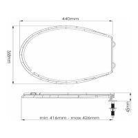 Сиденье для унитаза AV Engineering AVE129717