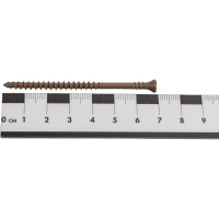 Отделочный саморез 4.0х70 Ruspert 1000 потайной T15, цвет коричневый, 200 шт. Гвозdeck 20994070ECTXWG3