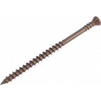 Отделочный саморез 4.0х70 Ruspert 1000 потайной T15, цвет коричневый, 200 шт. Гвозdeck 20994070ECTXWG3