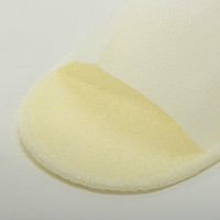 Одноразовые тапочки ЧИСТОВЬЕ белые, с открытым мысом, 25 пар, 43 размер 631063