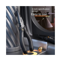 Удлиненные плоскогубцы DELI Home Series Black HT2106 7" 104612