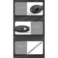 Двухсторонняя отвертка DELI Home Series HT1055 (SL6/PH2, Cr-V, Soft Touch рукоятка, подарочная упаковка, эксклюзивный дизайн) 104599