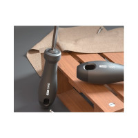 Двухсторонняя отвертка DELI Home Series HT1055 (SL6/PH2, Cr-V, Soft Touch рукоятка, подарочная упаковка, эксклюзивный дизайн) 104599