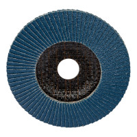 Круг лепестковый торцевой, угловой, цирконат 100% 125х22.2 мм, P-80 ABRAFORM AF-FLAP-CN-125-P80-ZR100