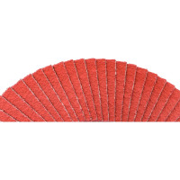 Круг лепестковый торцевой, прямой, керамика 125х22.2 мм, P-60 ABRAFORM AF-FLAP-FT-125-P60-CRM