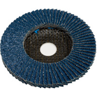 Круг лепестковый торцевой, прямой, цирконат 65% 125х22.2 мм, P-36 ABRAFORM AF-FLAP-FT-125-P36-ZR65